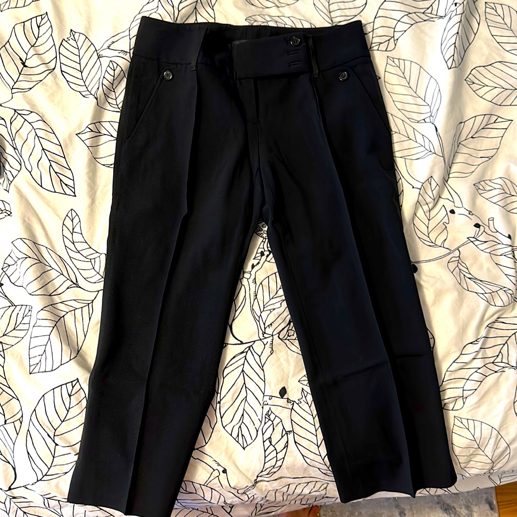 Black Trouser Capris